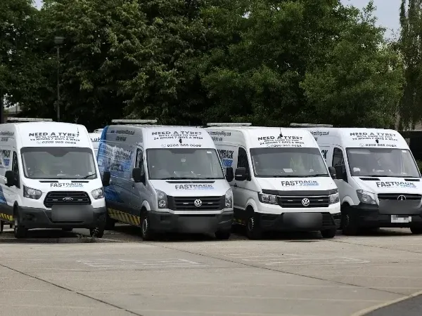 Fleet and commercial van tyre fitting