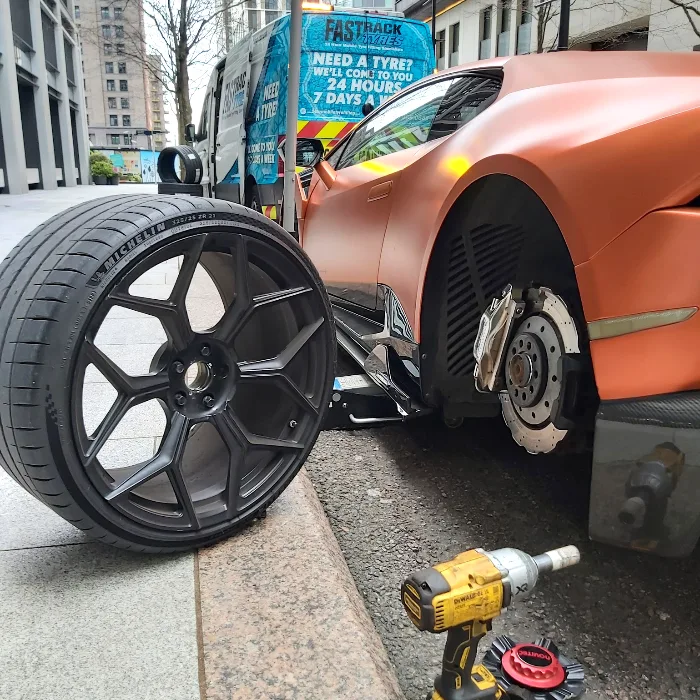 Mobile tyre job in Wimbledon